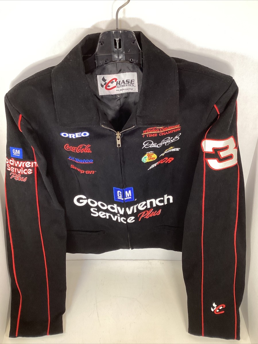NASCAR CHASE AUTHENTICS レースジャケット L Chase Authentics Earnhardt NASCAR 