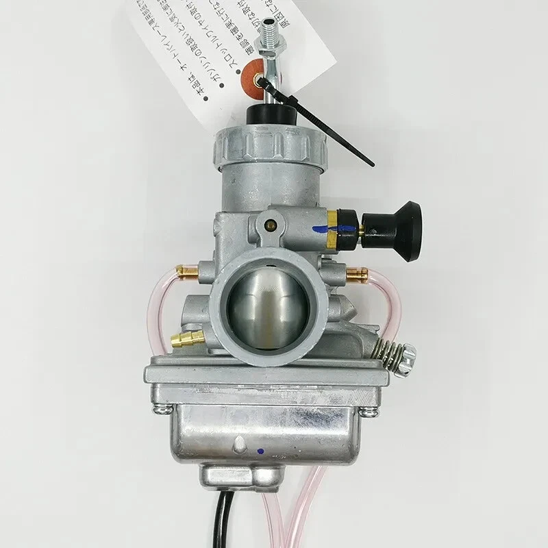 Genuine Real Mikuni 28mm Round Slide High Performance Carburetor Carb w oil port - Image 3 of 4