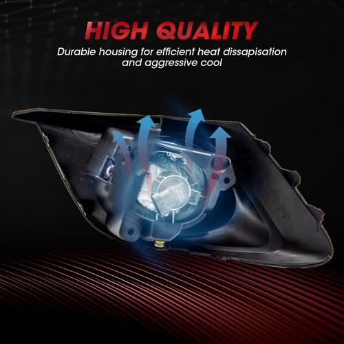 Fog Lights Driving Lamps Fit For 2014-2016 Mazda 3 With H11 12V 55W Halogen Bulb - Picture 7 of 8