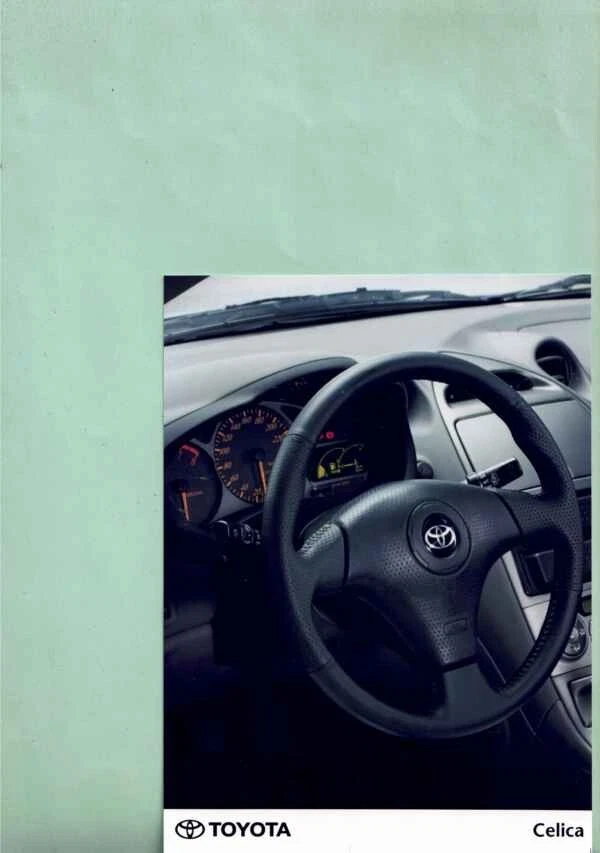photo de presse / press photo original Toyota Celica 2000 - Photo 1/1