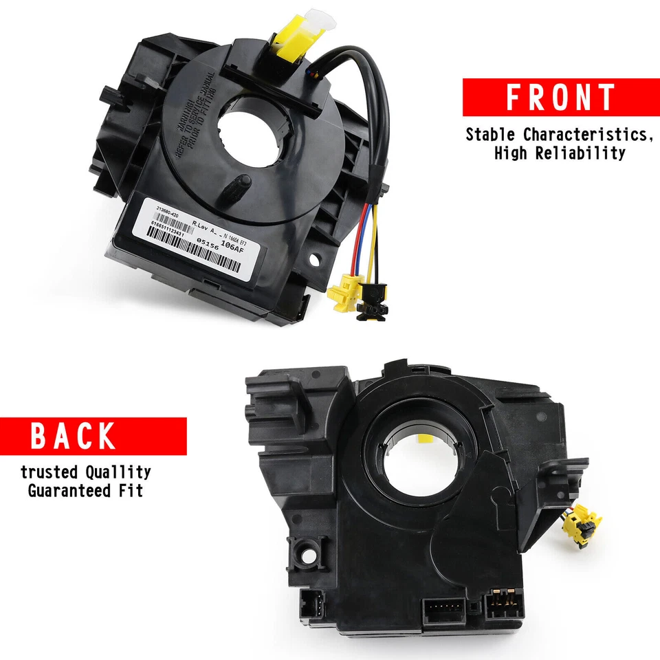 Resorte de reloj 2007-2018 para Jeep Wrangler JK con sensor de ángulo volante Foto 3 de 4