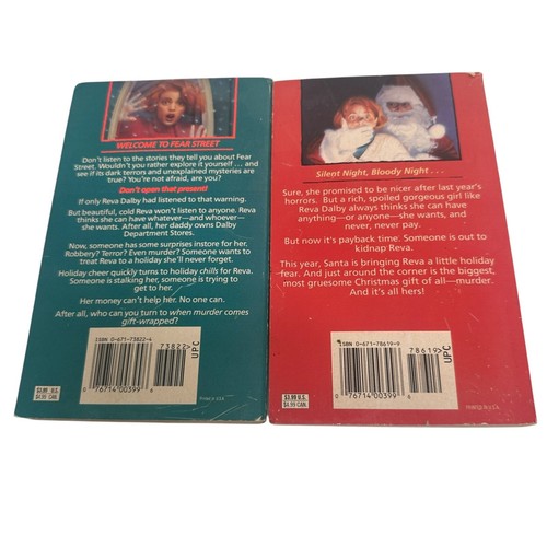 Fear Street Super Chiller Silent Night Volumes 1 & 2 R.L. Stine 1st Edition - Picture 5 of 15