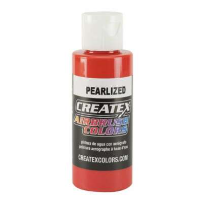 Createx Airbrush Colors 5312-02 Pearl Tangerine 2 oz. Airbrush Paint