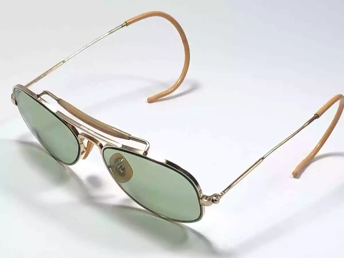 特別セール品】 1930s B&L Ray-Ban +1940s ARCO “FUL-VEU” サングラス