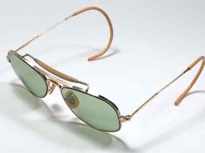 LUNETTES DE SOLEIL VINTAGE RAY BAN 1940 OUTDOORMAN PLUS PETITE TAILLE 12K REMPLI