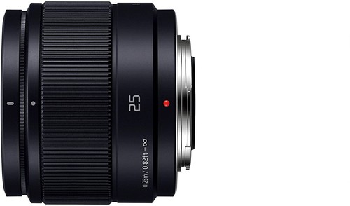 Panasonic monofocal lens Micro Four Thirds for LUMIX G 25mm / F1.7 ASPH. Black - Picture 2 of 4
