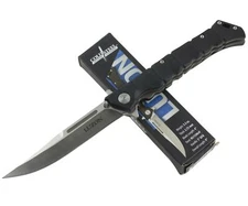 Cold Steel Medium Luzon Linerlock Pocket Knife 20NQL Black GFN Handle