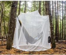 Mosquito Net King Size Large for Camping Picnic Patio Outdoor Activities White