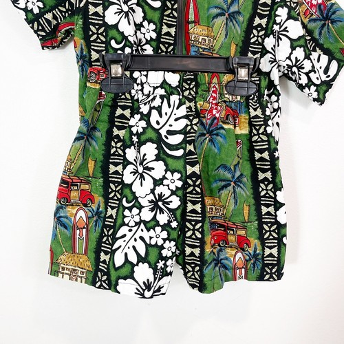 RJC Hawaiian Hawaii Boys Size 6 Camp shirt and shorts set Surfboard Summer - Picture 3 of 3