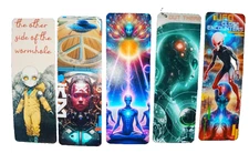 Sci-Fi UFO Alien Bookmarks, 5 New bookmarks included