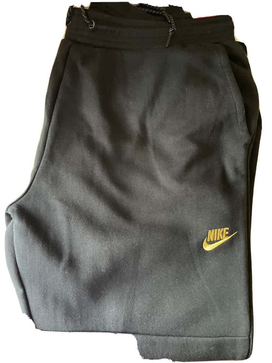 black and gold tech fleece