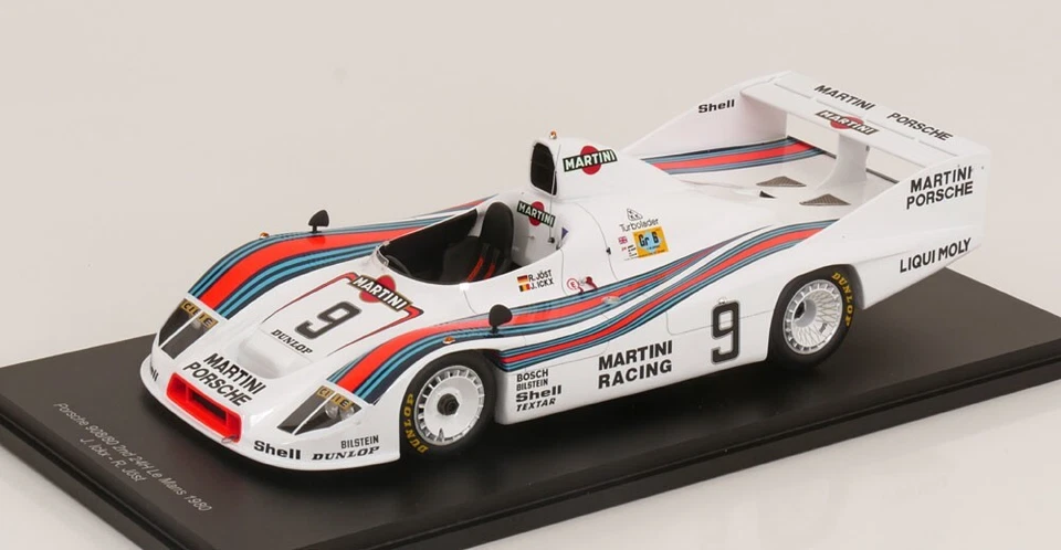 Porsche 908/80 1980 Nº9 2º 24H Le Mans J. ICKX - R. JST en escala 1:18 Foto 3 de 3