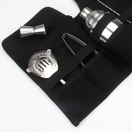 Set Cocktail Borsa Mixology Borsa Barman Professionale Portatile per Campeggio - Foto 4 di 12