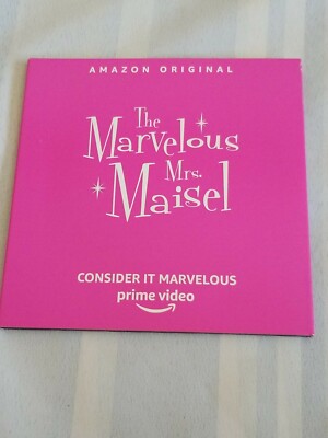 Marvelous Mrs Maisel Season 3 (Episodes 1 thru 5) FYC Prime Video Amazon 2-DVD