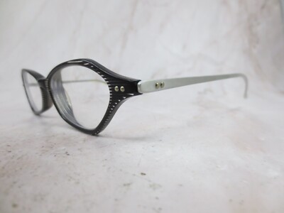 Nicole Miller Eyeglasses Frame Women Linear Black Plastic  display picture 1