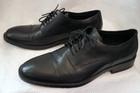Cole Haan men's size 10 black Me Cap Oxford leather dress shoes — photo 1