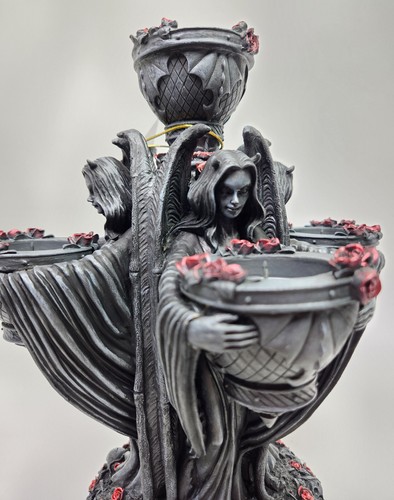 Mystical Creations Fairy Candle Holder Candelabra 11" Halloween Decor Candles - 第 8/9 張圖片