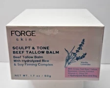 Forge Skin Sculpt & Tone Beef Tallow Balm Vanilla Lavender 1.7 oz Sealed
