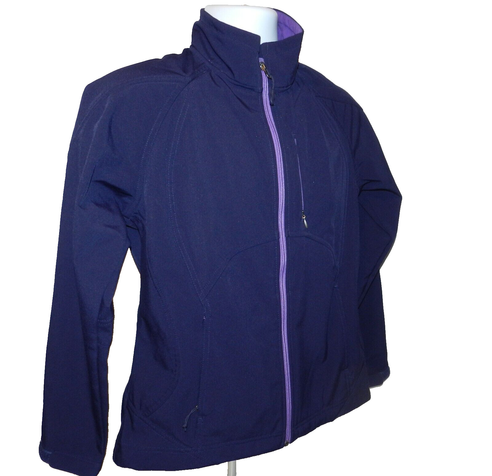 Double Diamond Full Zip Soft Shell Long Sleeve Po… - image 2