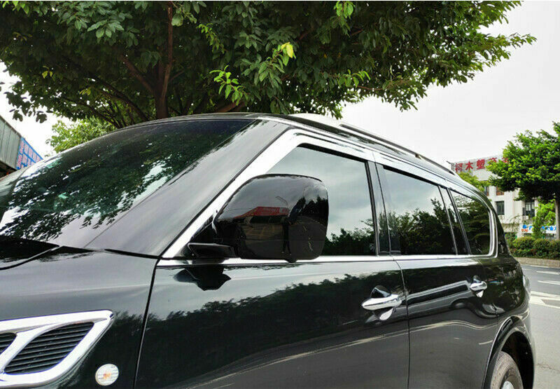 For Infiniti QX56 QX80 Nissan Armada Window Visor Vent Shades Sun Rain Guard 6Pc eBay