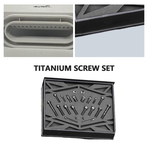 Titanium Alloy Shifters Brake Fixing Bolts Screws Set for M7000 M8000 black - Picture 4 of 13