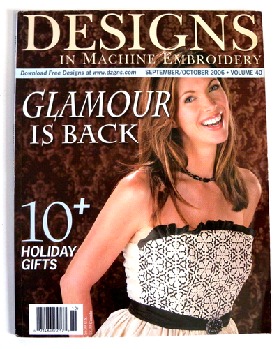 2 Issues of Designs in Machine Embroidery Magazine 2006 - Picture 2 of 4