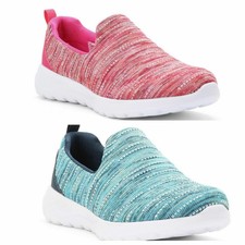 danskin now women's athletic knit slip on shoe