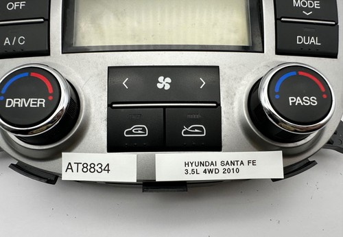 OEM 10-12 Hyundai Santa Fe AC Heater Digital Temperature Climate Control Switch - Picture 7 of 22