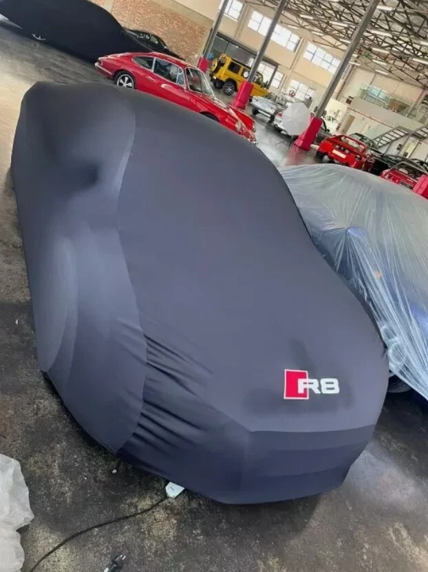 Cubierta de coche elástica interior para Audi R8 | Custom-Fit Coupé/Spyder ✅ Foto 3 de 4