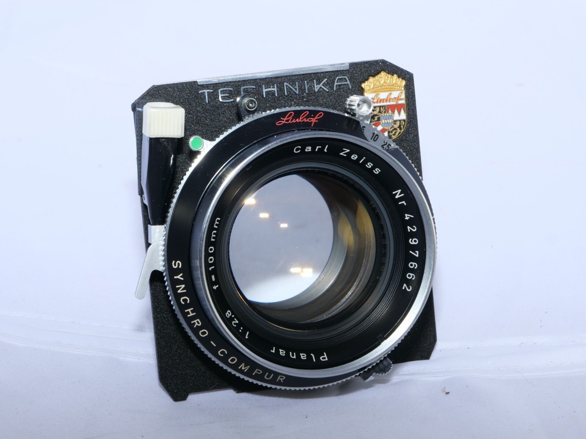 Linhof Technika-70 (3) ZEISS Lenses: 53mm, 100mm, 180mm. 6x7 Film