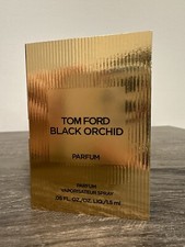 TOM FORD Black Orchid Perfume Sample Spray .05oz, 1.5ml NEW IN CARD Hard To Find