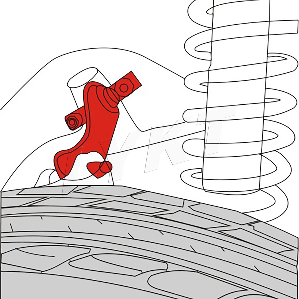 LYKT 2pcs Adjustable Rear Camber Alignment Arm for Honda CRX、Civic、CR-V、DELSOL Foto 2 de 4