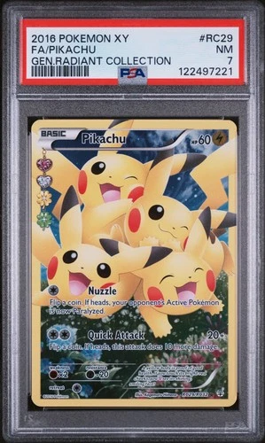 New ListingPikachu RC29/RC32 - PSA 7 NM - Generations Radiant Collection Holo Pokemon Card