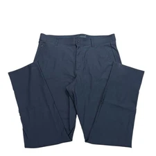 Weatherproof Vintage Men’s Regular Taper Pants 38x34 Navy Flex Performance