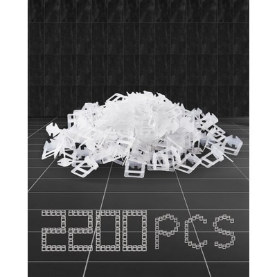 #ad NEW HOT Tile Leveling System Clips2200 Piece DIY Tile Leveler Spacers1 16quot; 1 $55.99