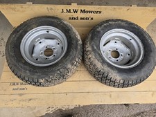 wheelhorse wheel horse toro 23 10.50 12 wheels tyres 5 stud ride on mower garden