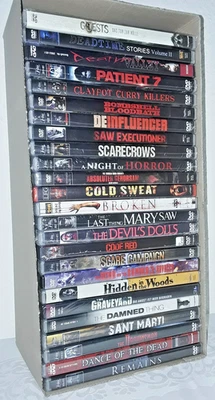 25 Horror Filme auf DVD - FSK 18 -Sammlung Konvolut - Neu & Ovp