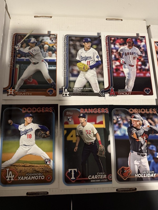 Topps Flagship Oversized Superbox Lot (12 Cards)