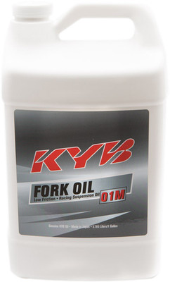 KYB 01M Fork Oil 1 Gallon SSS AOS PSF1 PSF2 Air Conventional Forks Universal