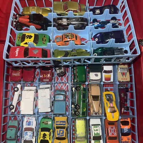 Lot Of 36 Hot Wheels Vintage Including 6 Redlines And Case See Pics