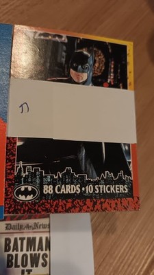 Topps Batman Returns 1992 Movie 100% Complete Trading Card Set & Sticker Set
