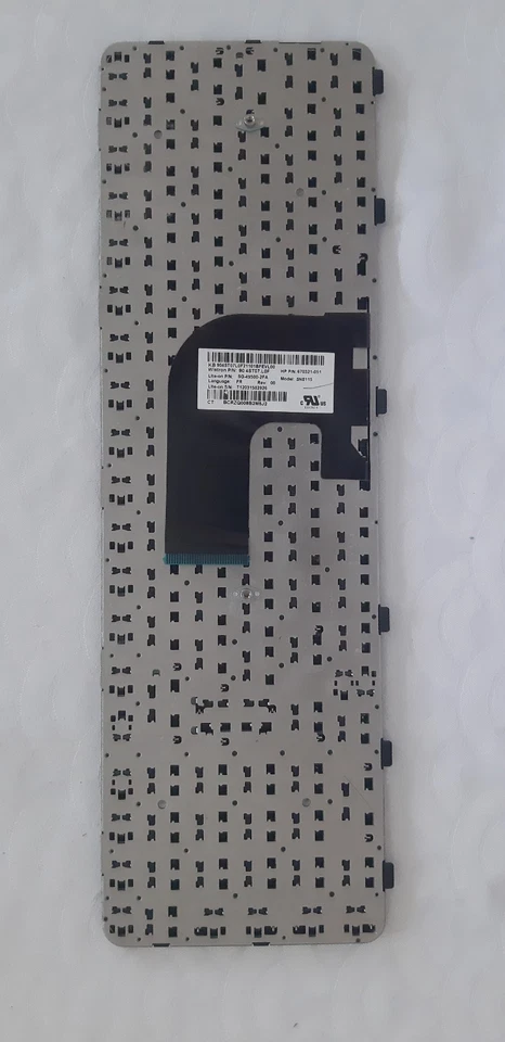 Clavier AZERTY français pc portable DV6 7071sf 15.6pouces Modèle:SN8115 Noir - Photo 4/4