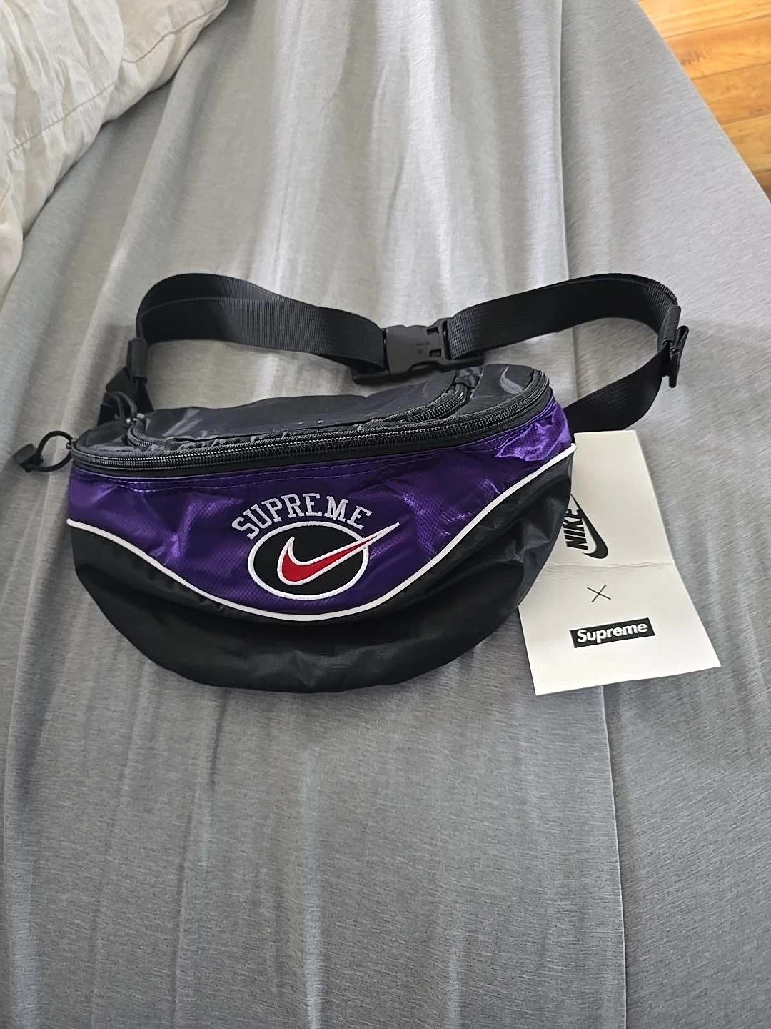 Supreme Nike Shoulder Bag 19SS パープル Supreme NIKE Shoulder Bag 紫（Supreme Nike Shoulder Bag