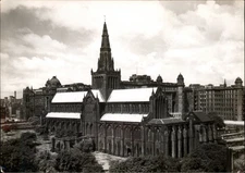 RPPC Glasgow Cathedral Glasgow Scotland vintage postcard o735