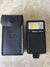 Nikon Speedlight SB-E Shoe Mount Xenon Flash for Nikon EM FE FM Excellent Cond