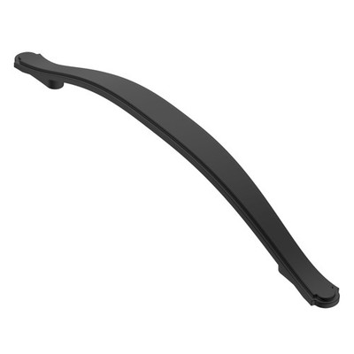 Matte Black Arch Kitchen Cabinet Drawer Pulls Handles Hardware 61/4 In 10 PCS