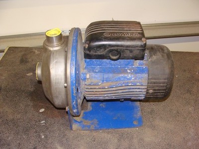 LOWARA PUMP CEA1206/1/A WITH 3 PHASE MOTOR SM71BG/305