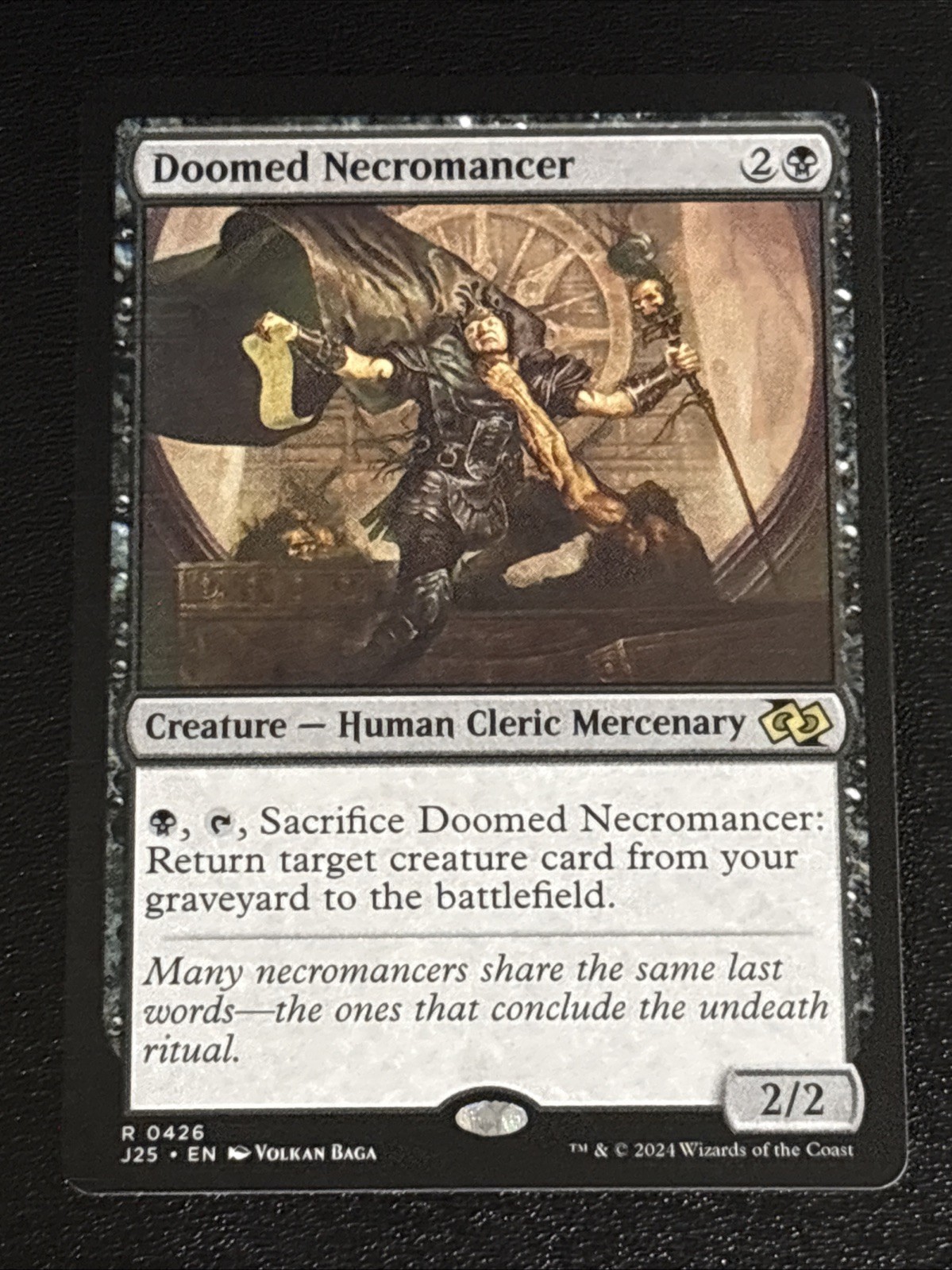 MTG Foundations Jumpstart Doomed Necromancer 0426 NM Rare