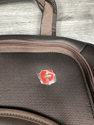 Brown Swiss Gear Computer Laptop Bag Tablet Travel Briefcase Bag - 第 2/14 張圖片