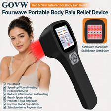 2500mW LLLT Laser Therapy Device 650 808 905 980nm 25 Diodes Pain Relief Home
